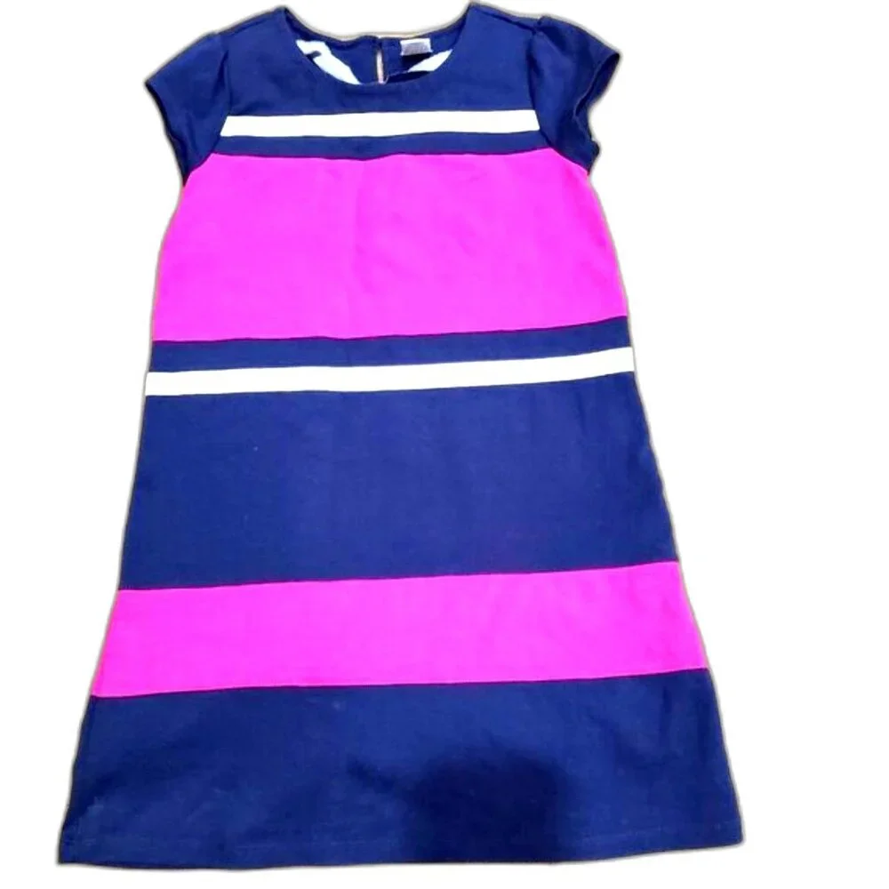 Gymboree Girl’s Blue, Pink & White Dress - Size 10 - Vibrant & Stylish